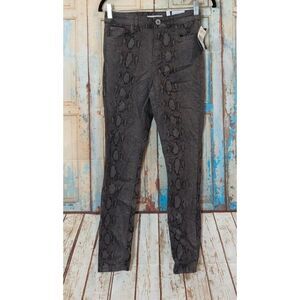 STS Blue Ellie Womens Size 24 Gray Regular Fit High Rise Ankle Skinny Jeans